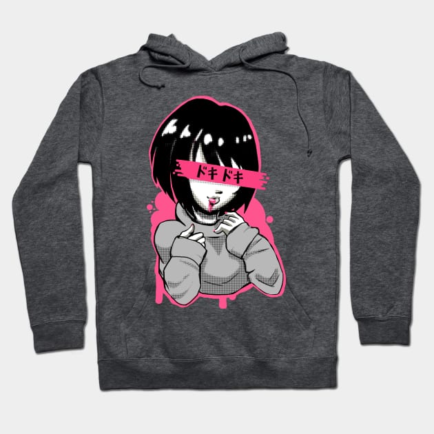 Manga Girl Hoodie by SteampunkStein